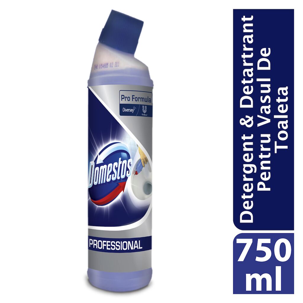 Domestos Professional Detartrant Pentru Toaletă 6x0.75L